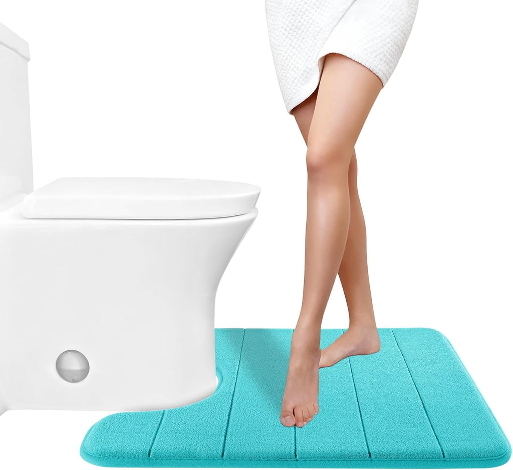 Grey Memory Foam Bath Mat