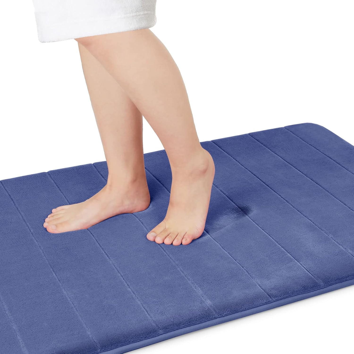Grey Memory Foam Bath Mat