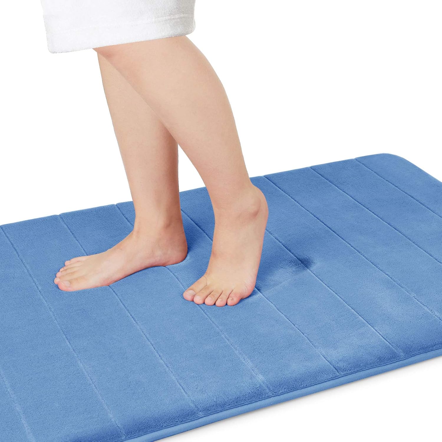 Grey Memory Foam Bath Mat