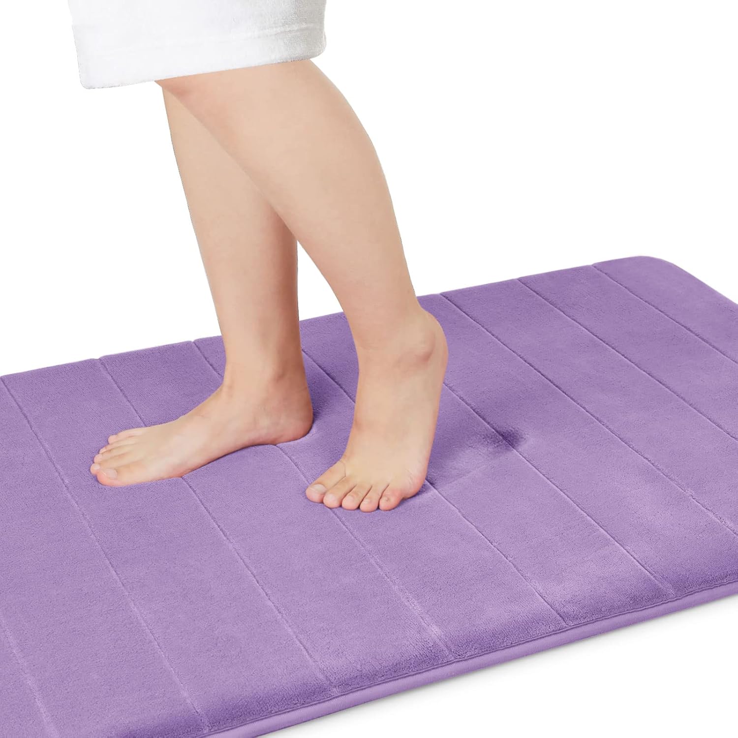 Grey Memory Foam Bath Mat