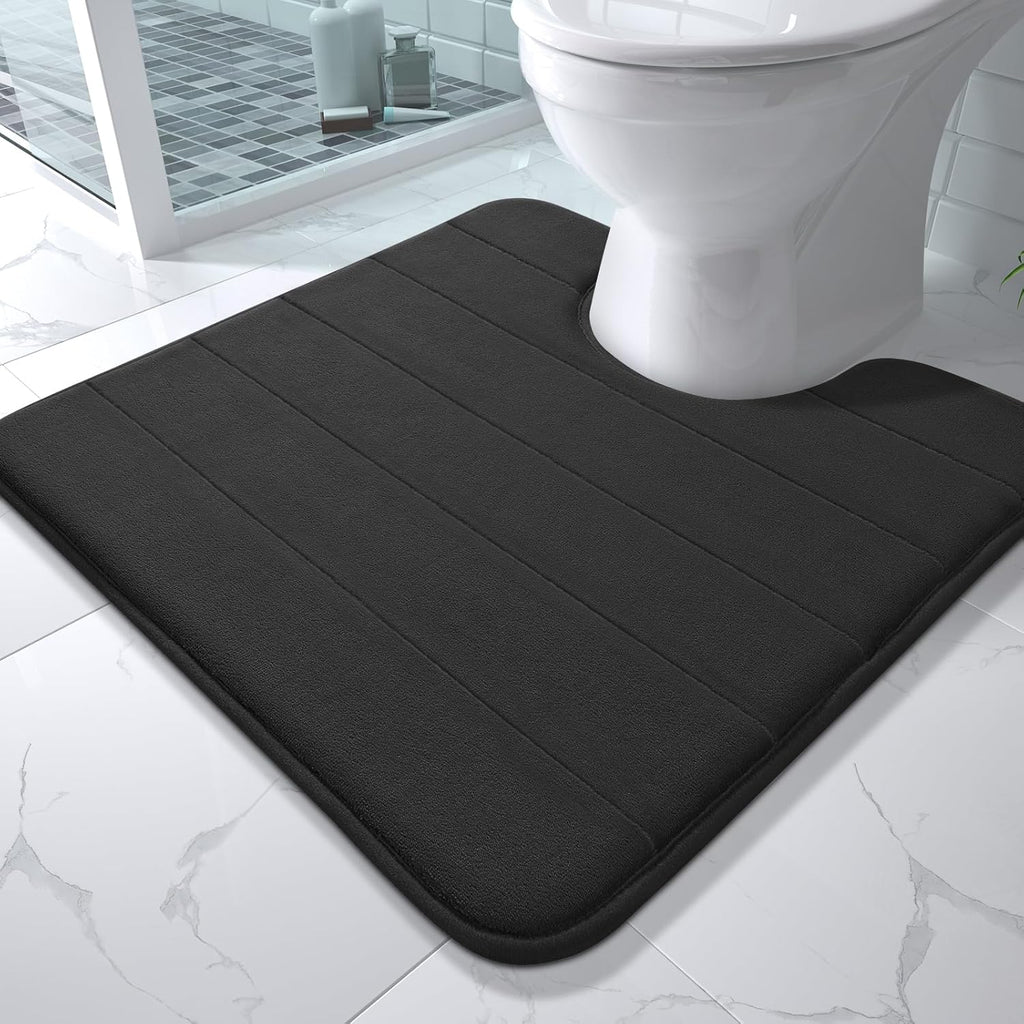 Grey Memory Foam Bath Mat