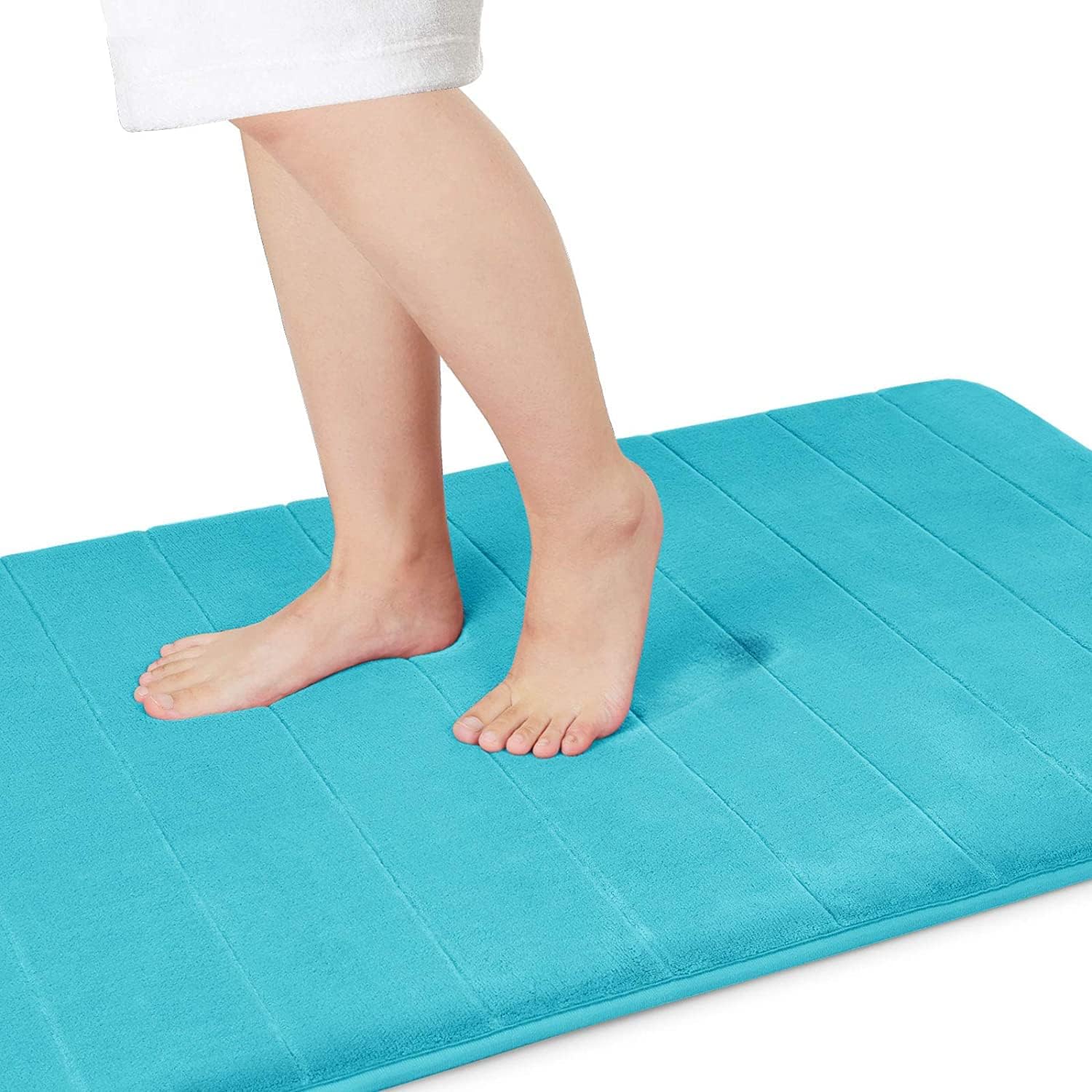 Grey Memory Foam Bath Mat