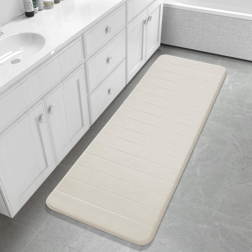 Grey Memory Foam Bath Mat
