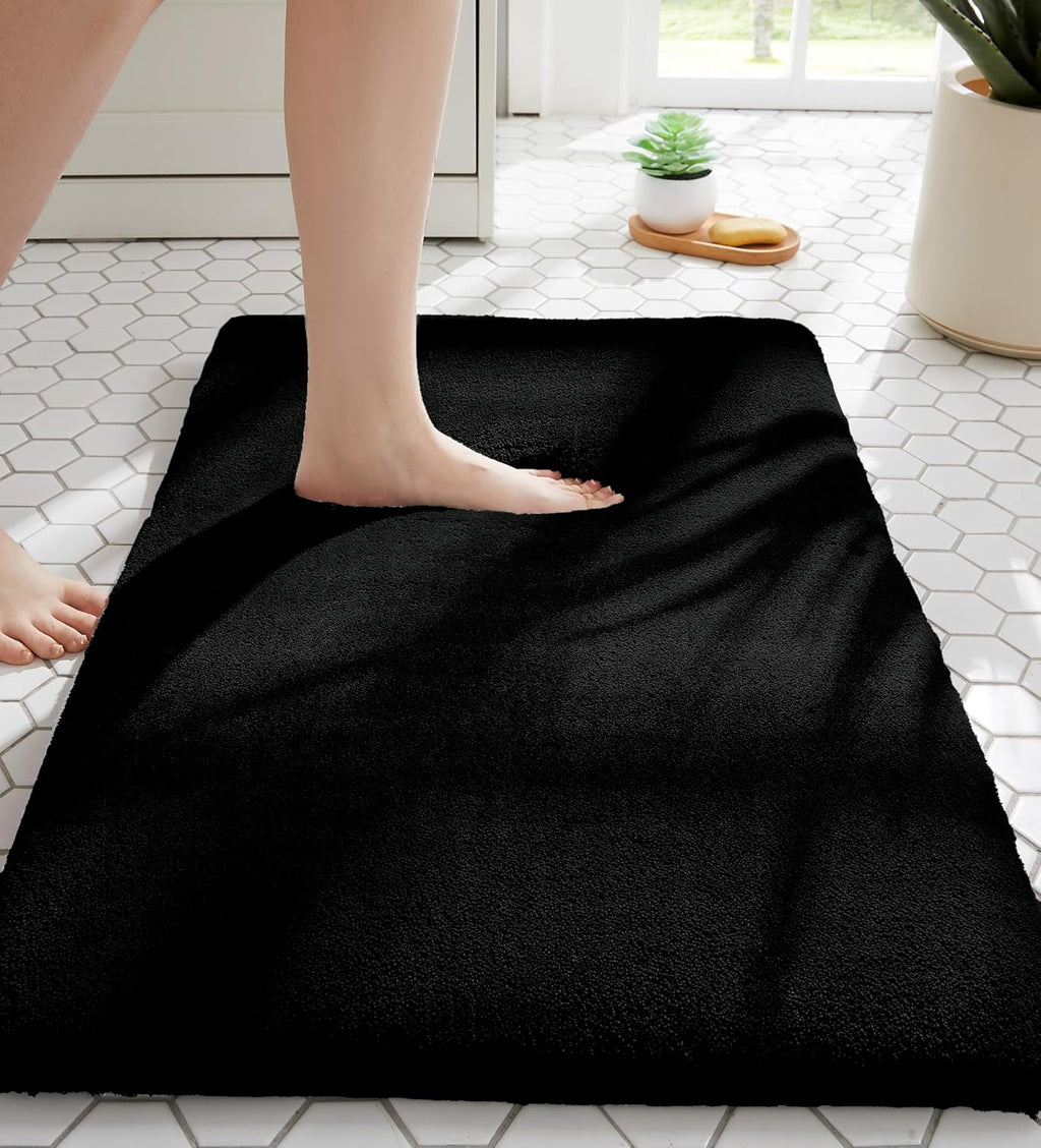 Light Gray Memory Foam Bath Mat