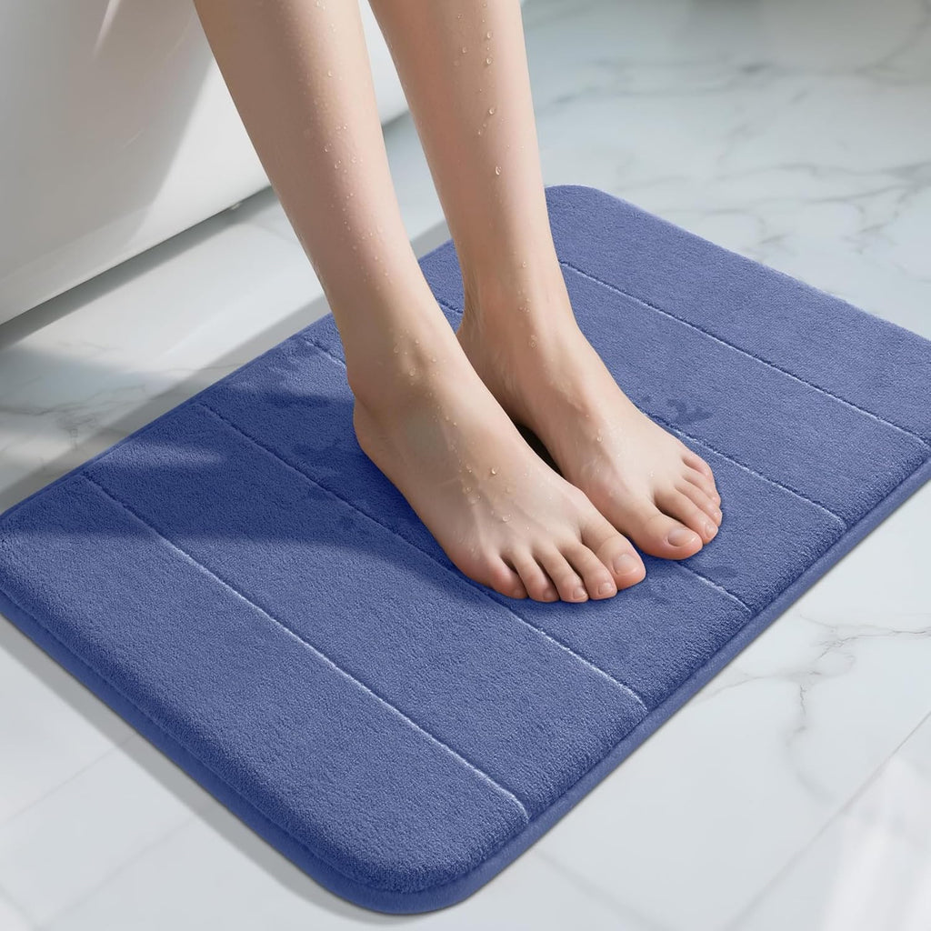Grey Memory Foam Bath Mat