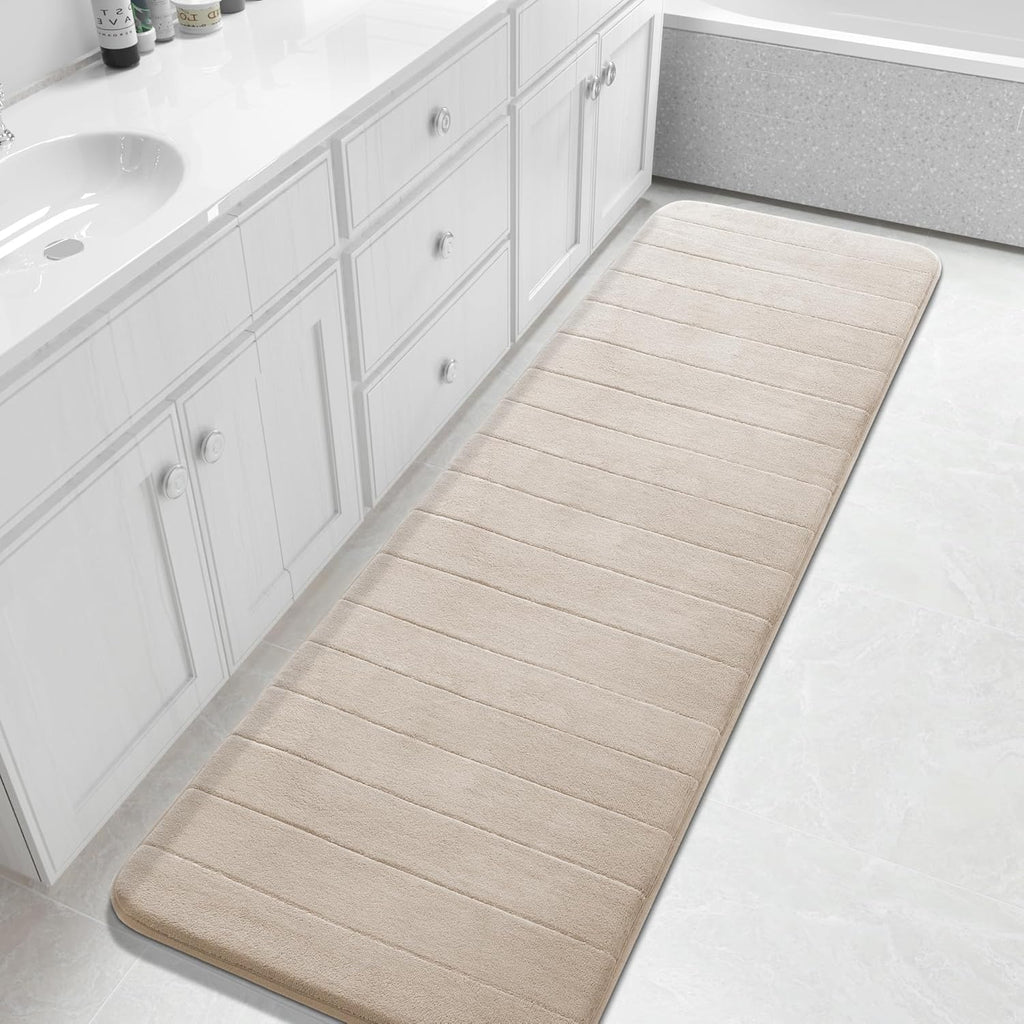Grey Memory Foam Bath Mat