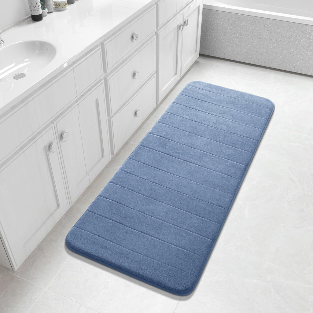 Grey Memory Foam Bath Mat