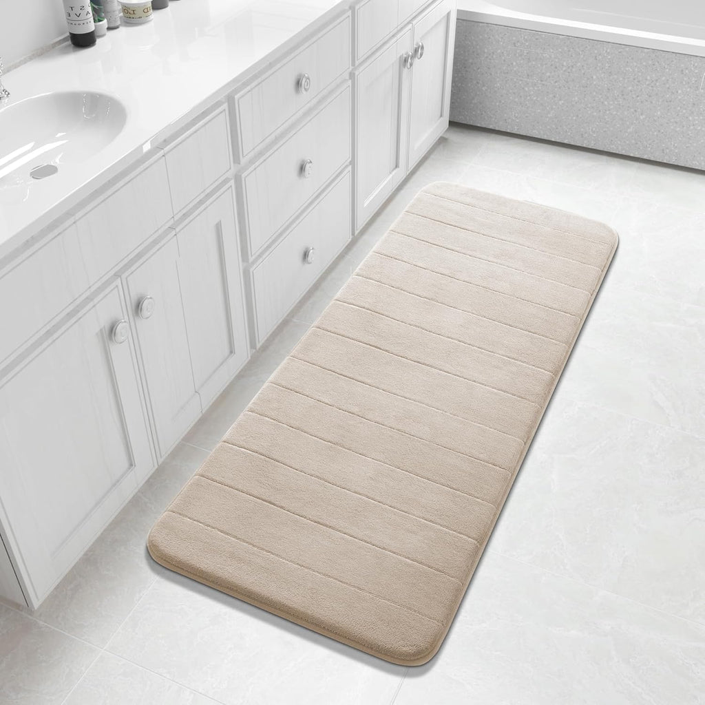 Grey Memory Foam Bath Mat