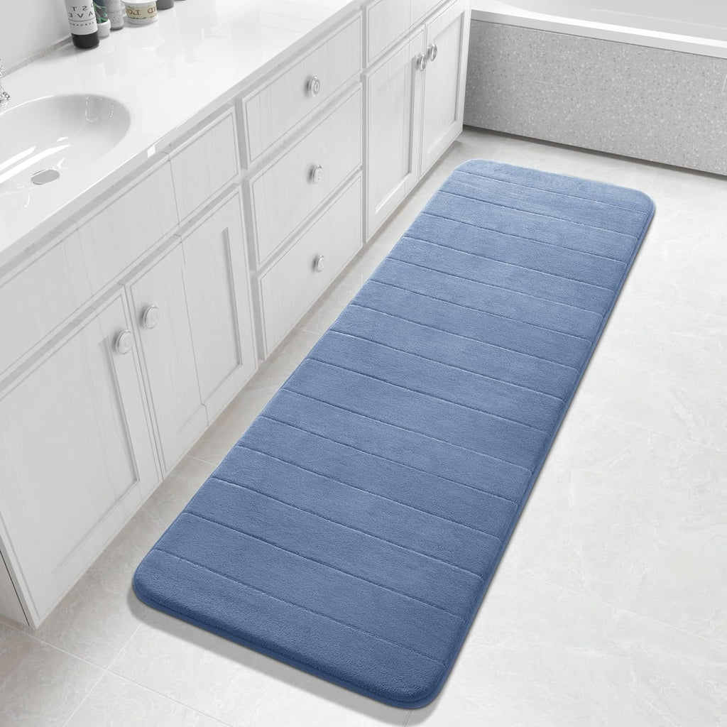 Grey Memory Foam Bath Mat