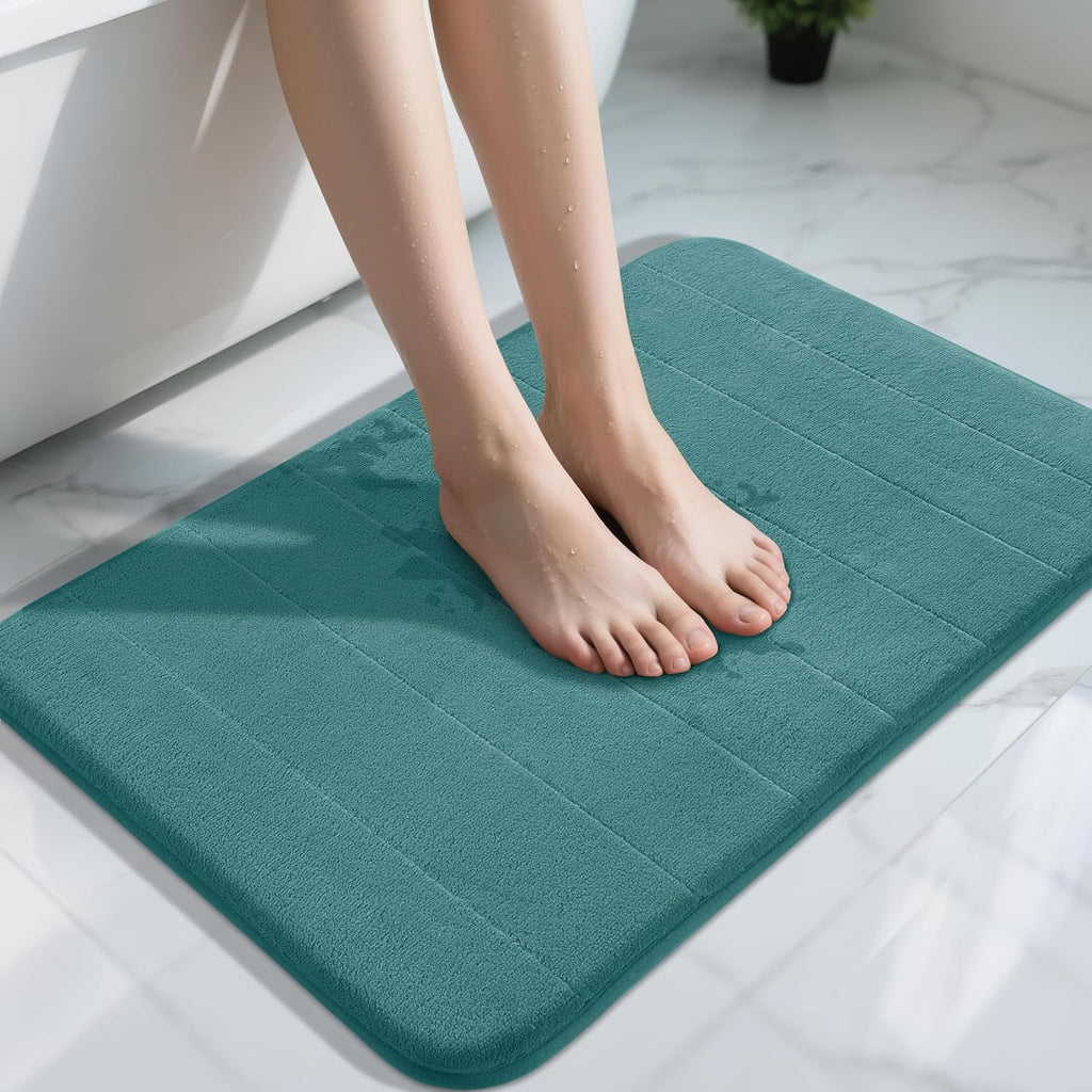 Grey Memory Foam Bath Mat
