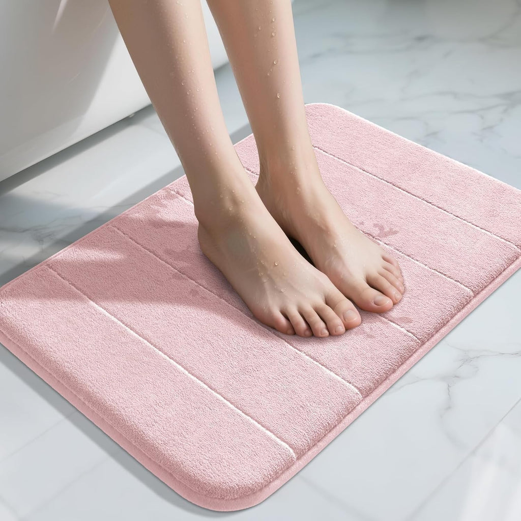 Grey Memory Foam Bath Mat