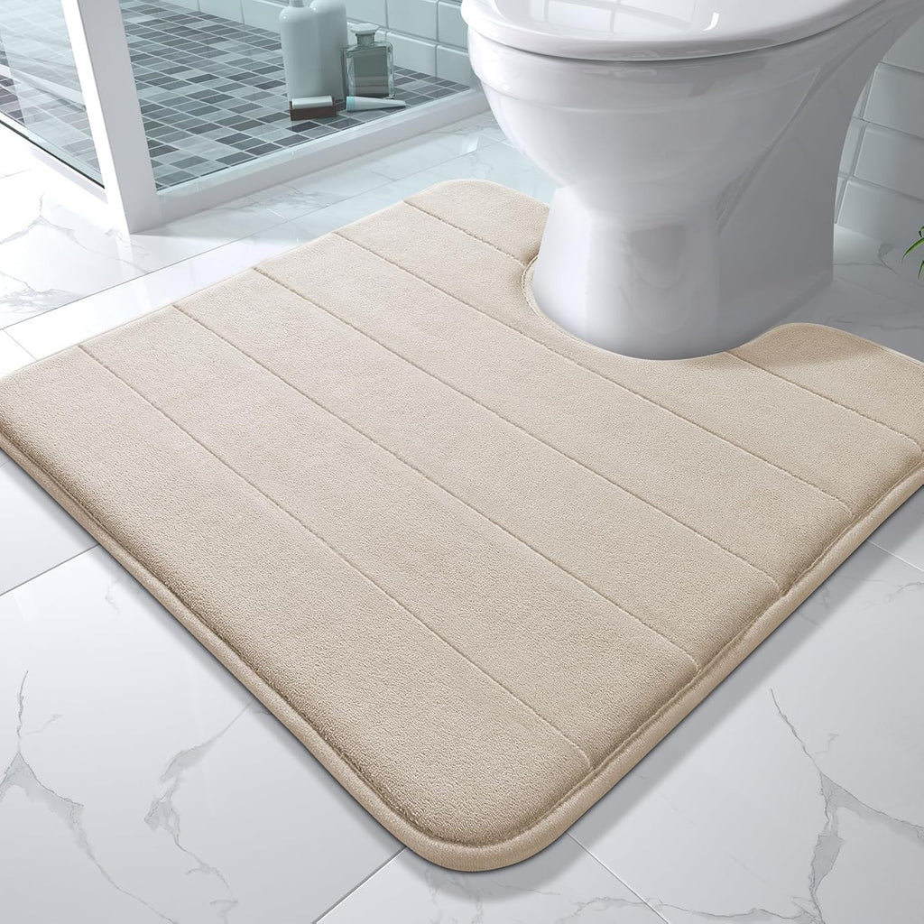 Grey Memory Foam Bath Mat