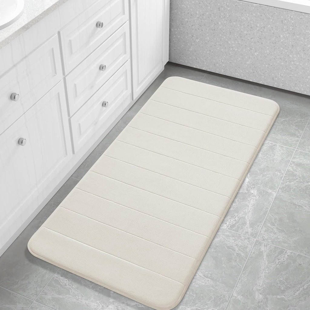 Grey Memory Foam Bath Mat