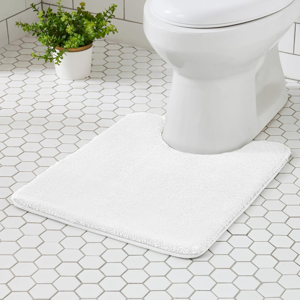 Light Gray Memory Foam Bath Mat