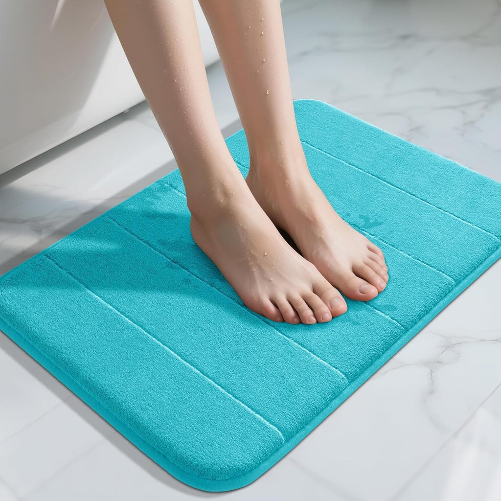 Grey Memory Foam Bath Mat
