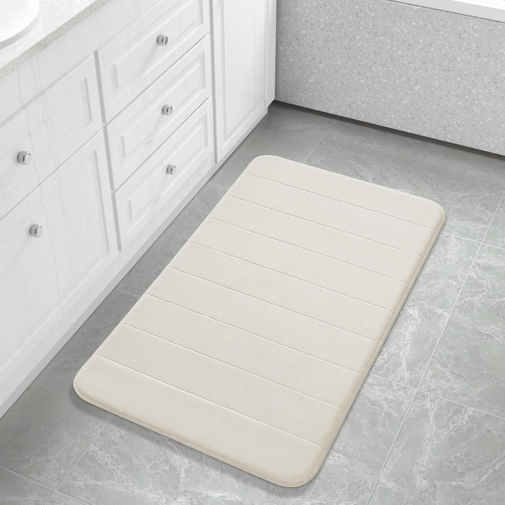 Grey Memory Foam Bath Mat