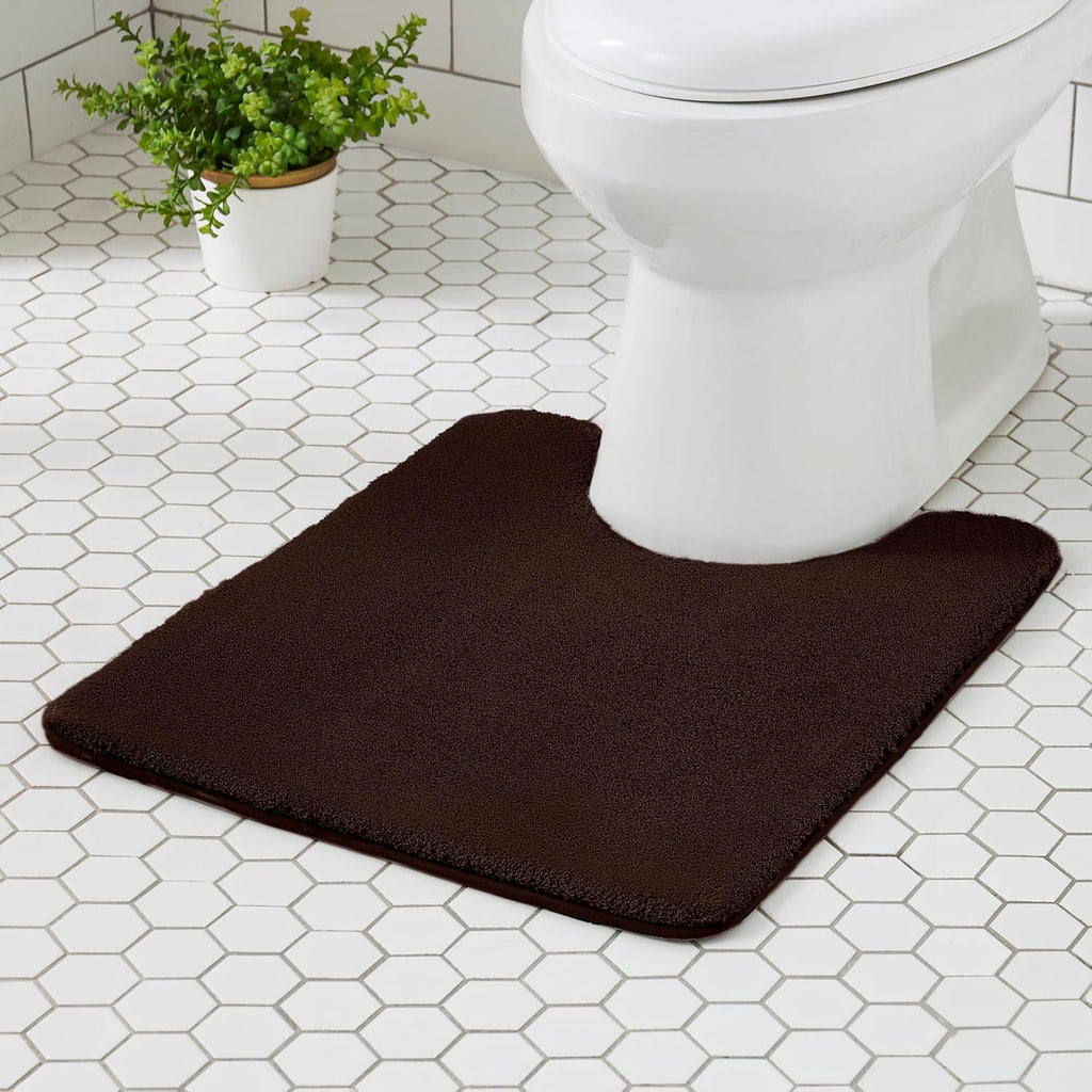Light Gray Memory Foam Bath Mat