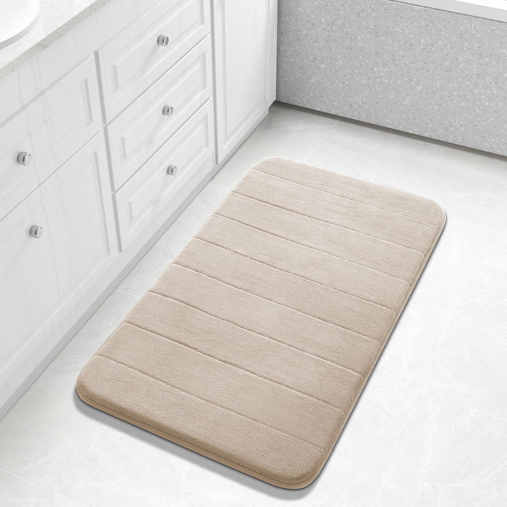 Grey Memory Foam Bath Mat