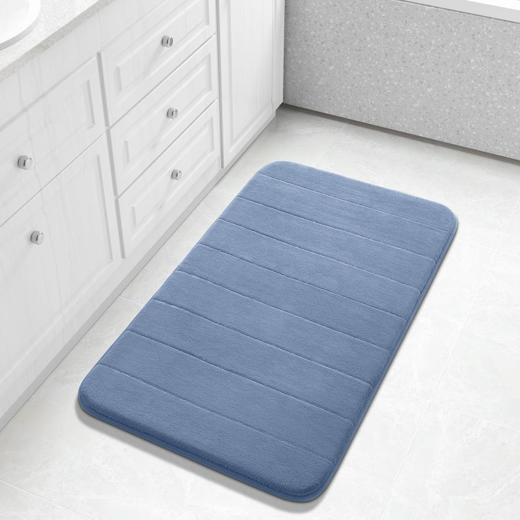 Grey Memory Foam Bath Mat
