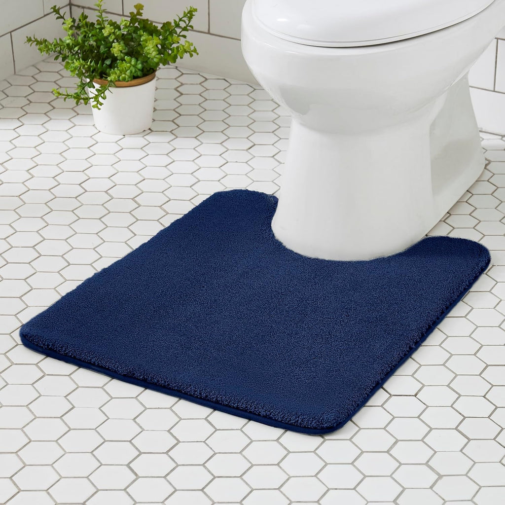 Light Gray Memory Foam Bath Mat