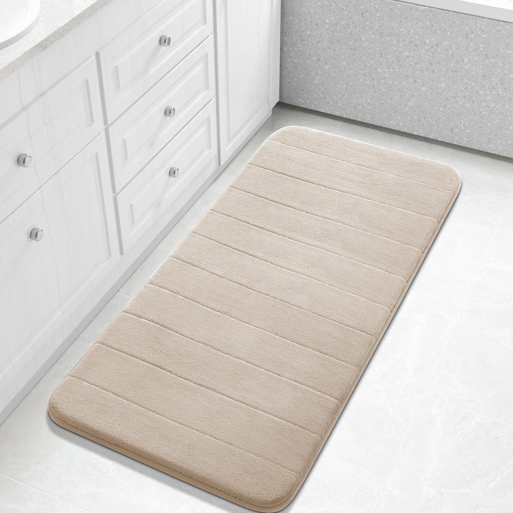 Grey Memory Foam Bath Mat