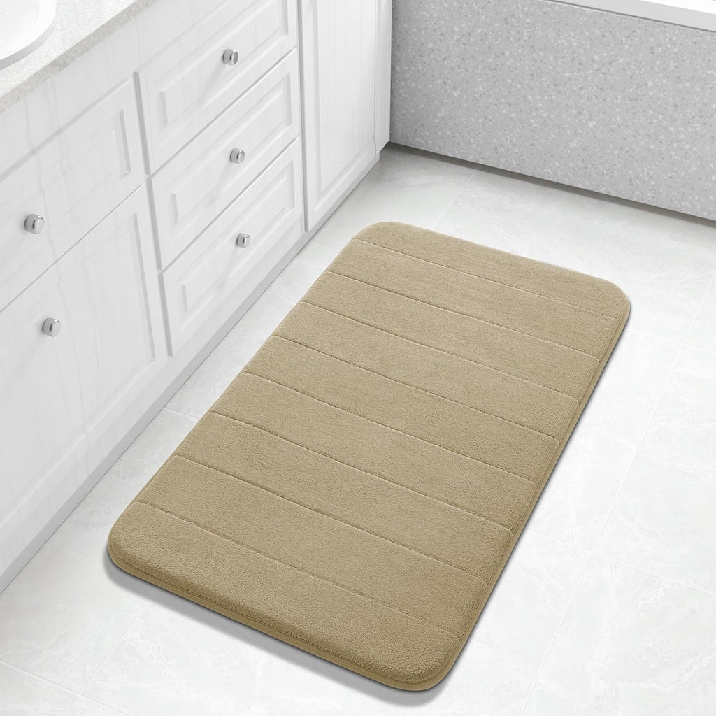 Grey Memory Foam Bath Mat