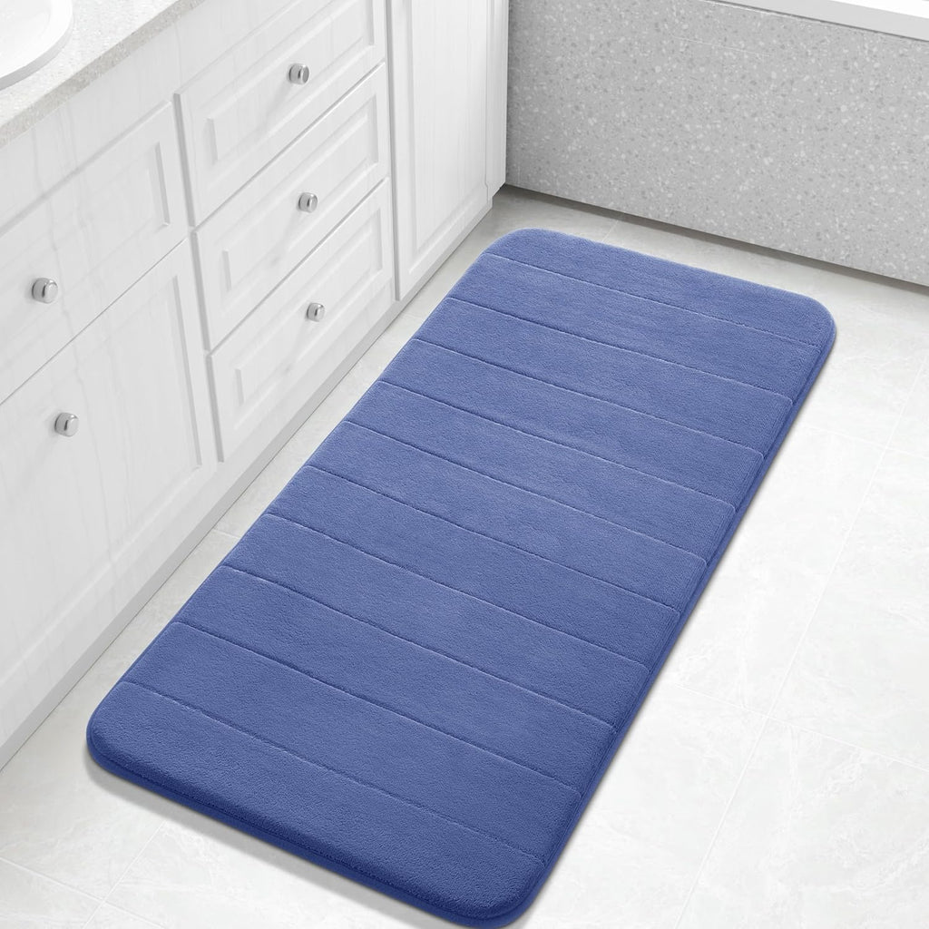 Grey Memory Foam Bath Mat