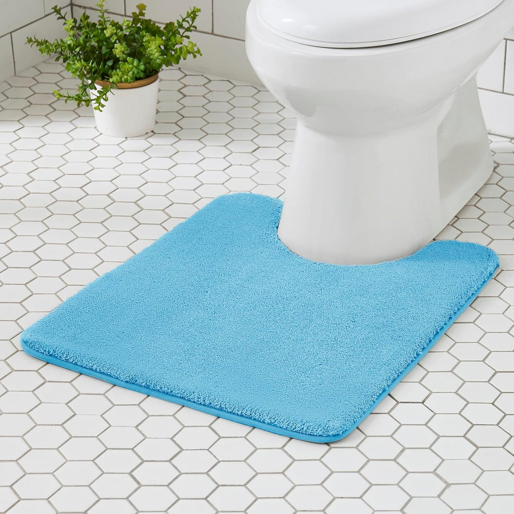 Light Gray Memory Foam Bath Mat