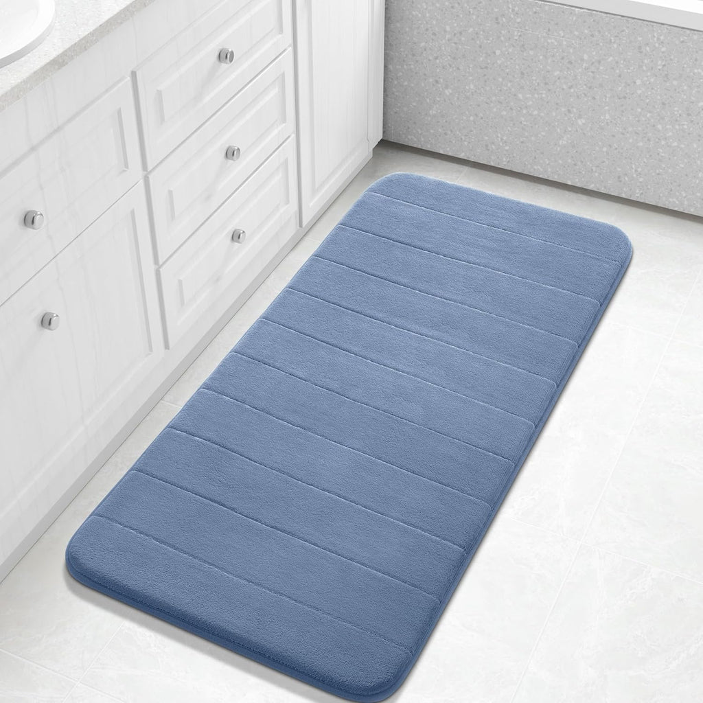 Grey Memory Foam Bath Mat