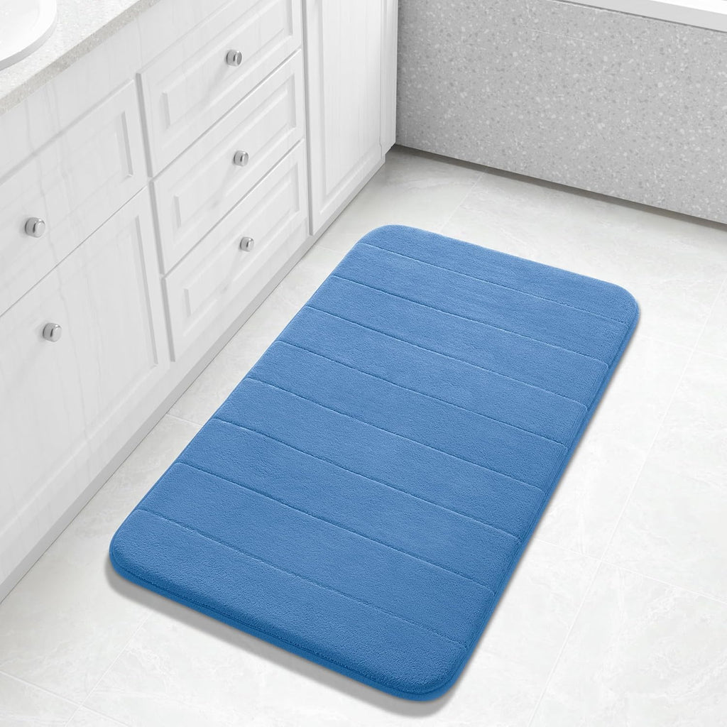 Grey Memory Foam Bath Mat